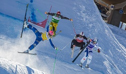 Val Thorens Skicross World Cup 2013 2014 Zoom 1357mini